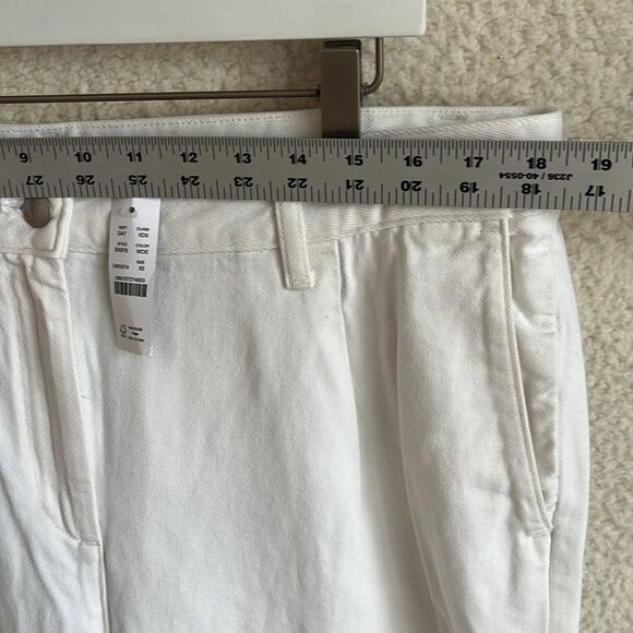 J Crew Wide-leg essential jean in white Womens‎ Size 32 - Picture 4 of 10